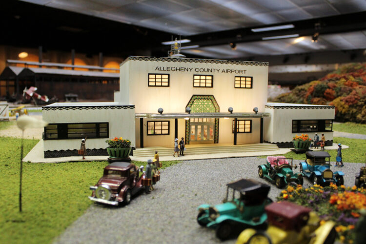 Airport model lands at Miniature Railroad and Village